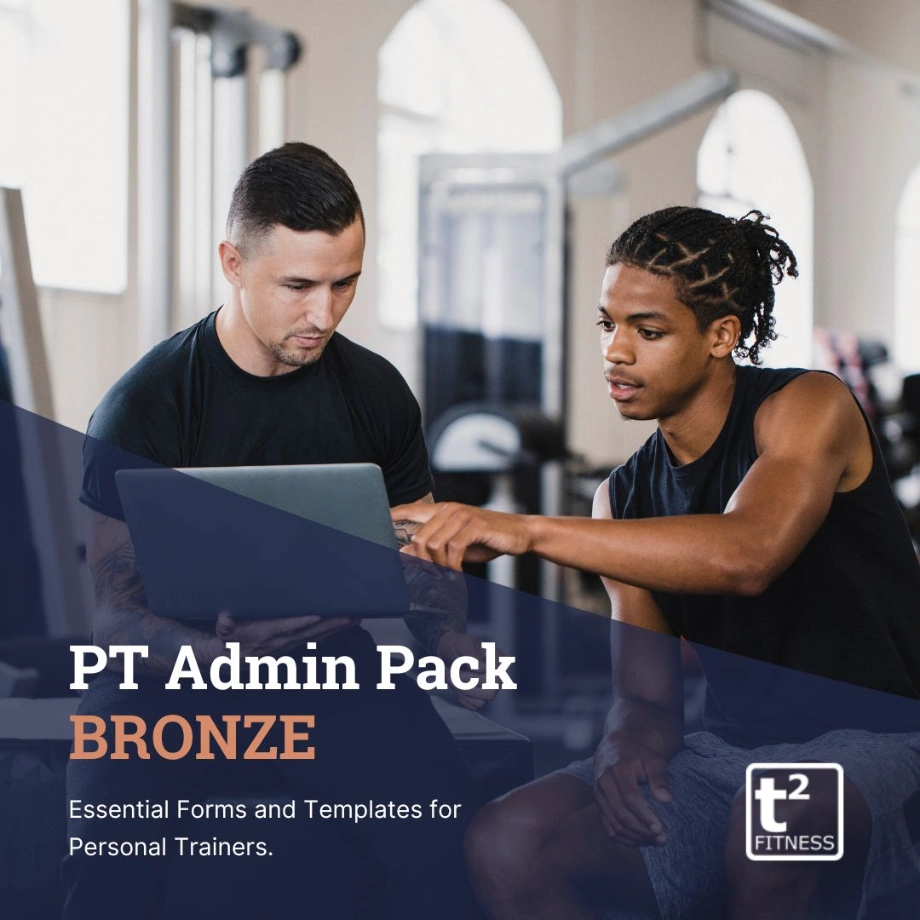An Admin Pack for Personal Trainers (Bronze) designed by T2 Fitness