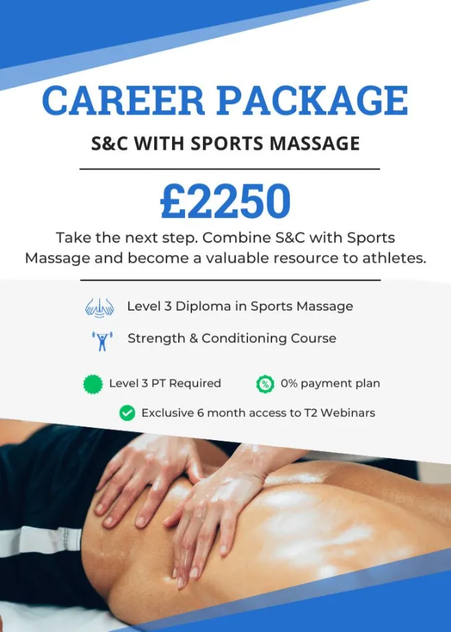 Strength and conditioning with sports massage career bundle