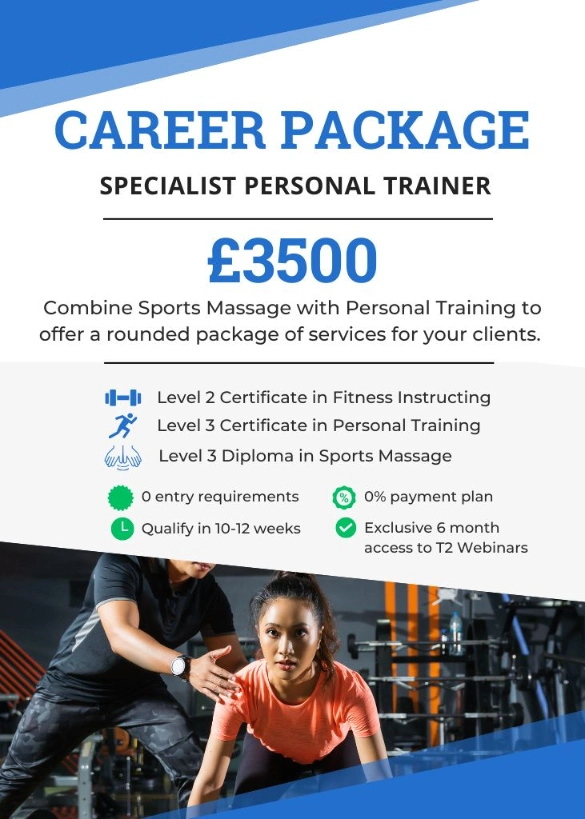 Specialist Personal Trainer career package by T2 Fitness Education