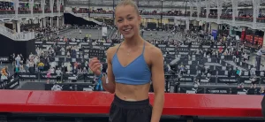 Liv Moore the Personal Trainer with a stoma. Nothing is holding her back